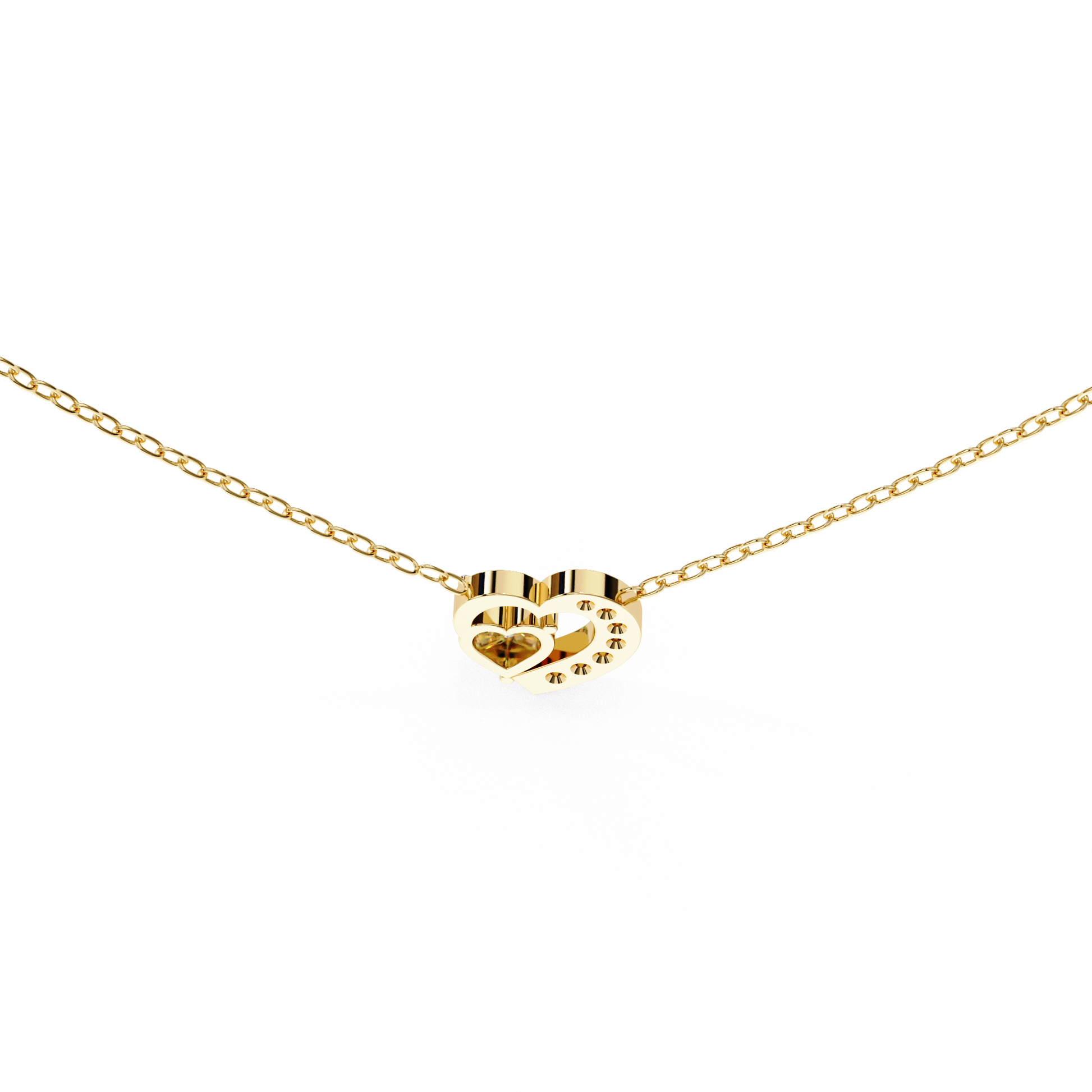 Yellow Gold / Moissanite, Yellow Gold / Lab Grown