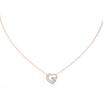 Rose Gold / Moissanite, Rose Gold / Lab Grown