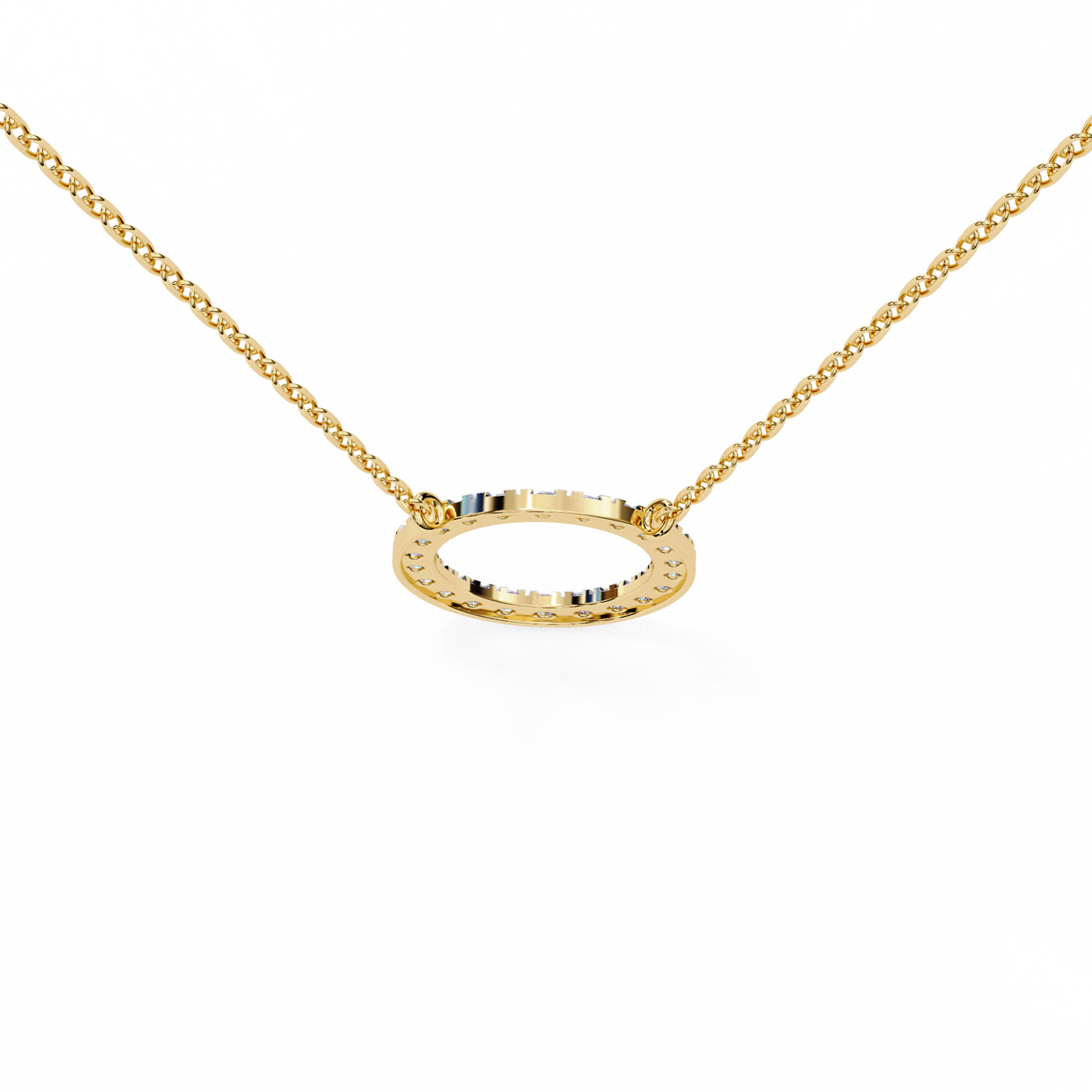 yellow gold / moissanite, yellow gold / lab grown