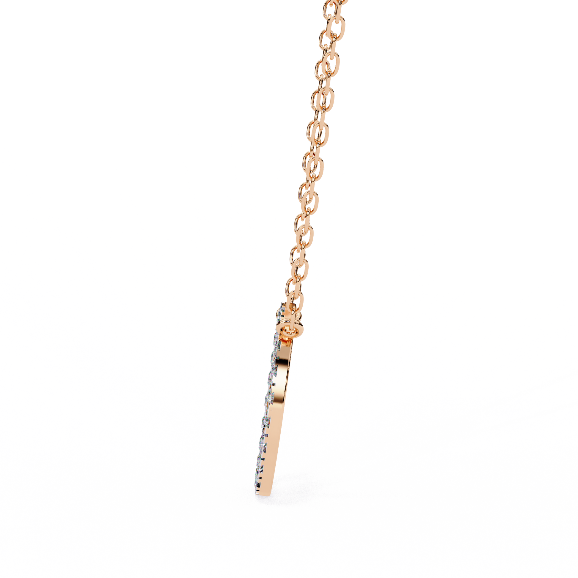 Rose Gold / Moissanite, Rose Gold / Lab Grown