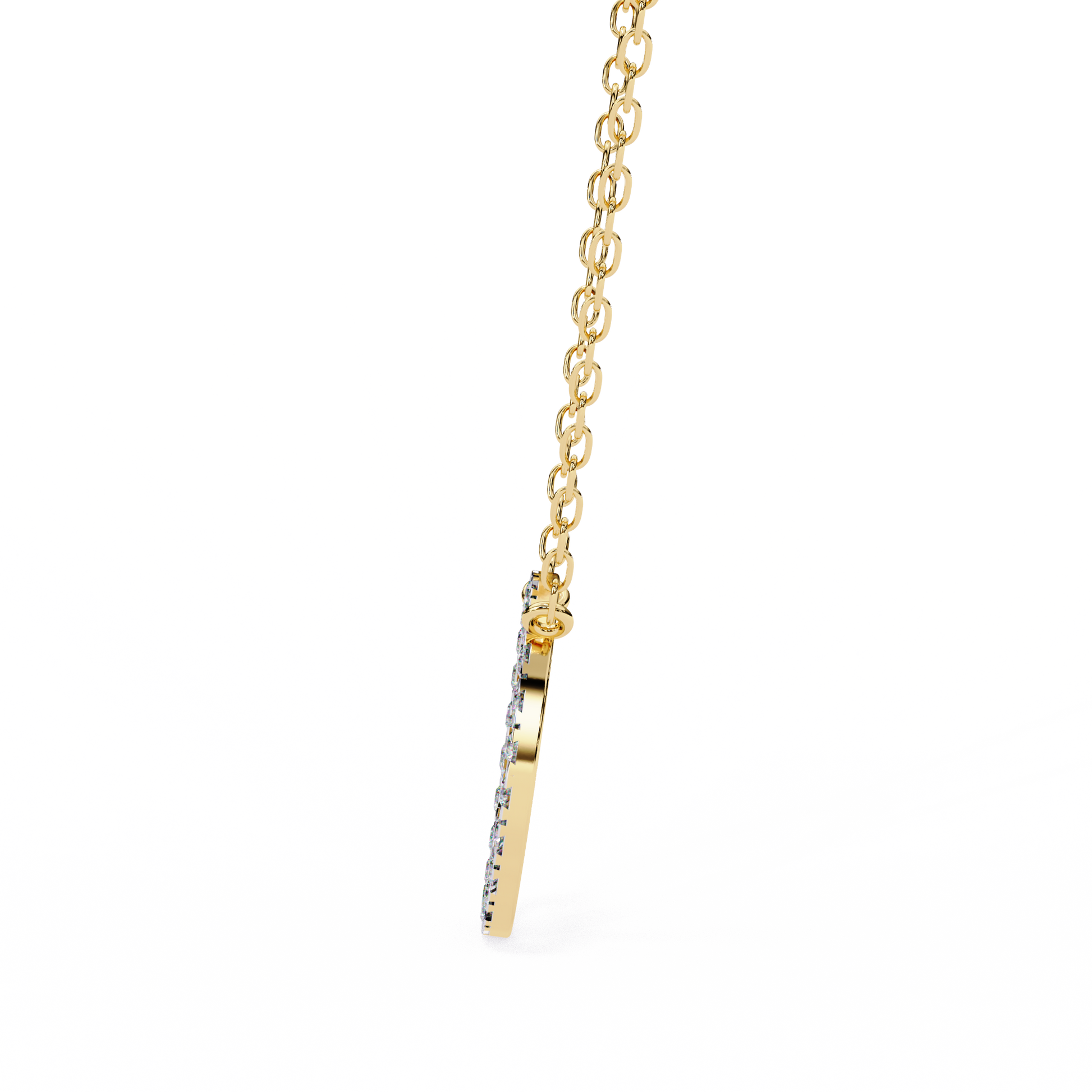 Yellow Gold / Moissanite, Yellow Gold / Lab Grown