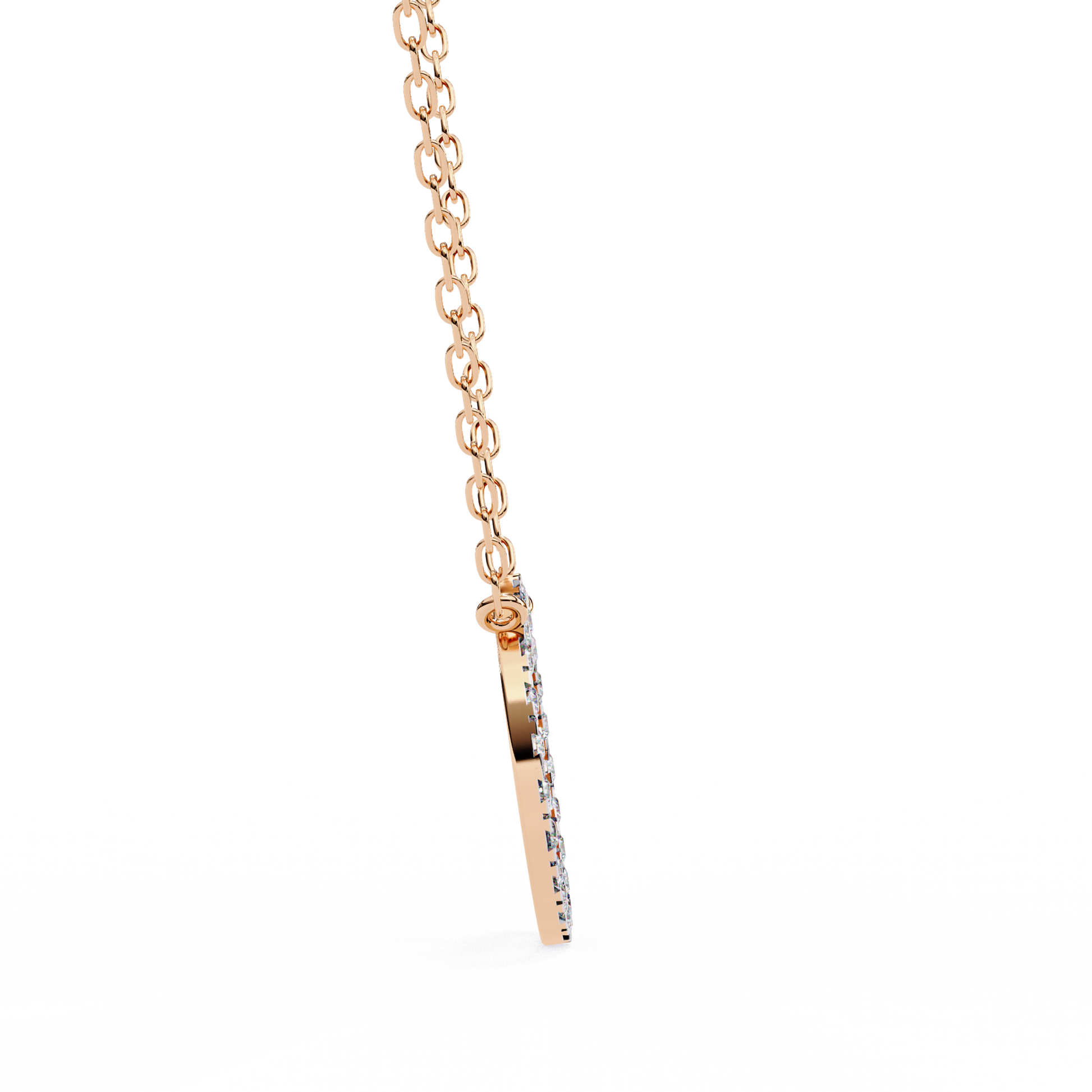 Rose Gold / Moissanite, Rose Gold / Lab Grown