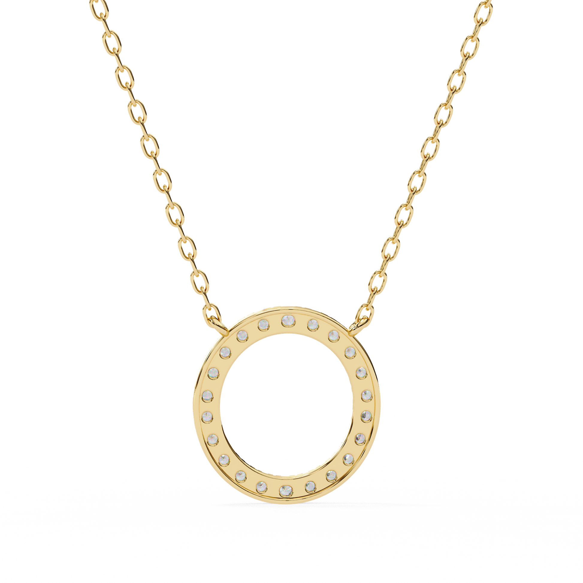 Yellow Gold / Moissanite, Yellow Gold / Lab Grown