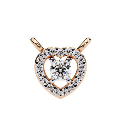 Rose Gold / Moissanite, Rose Gold / Lab Grown