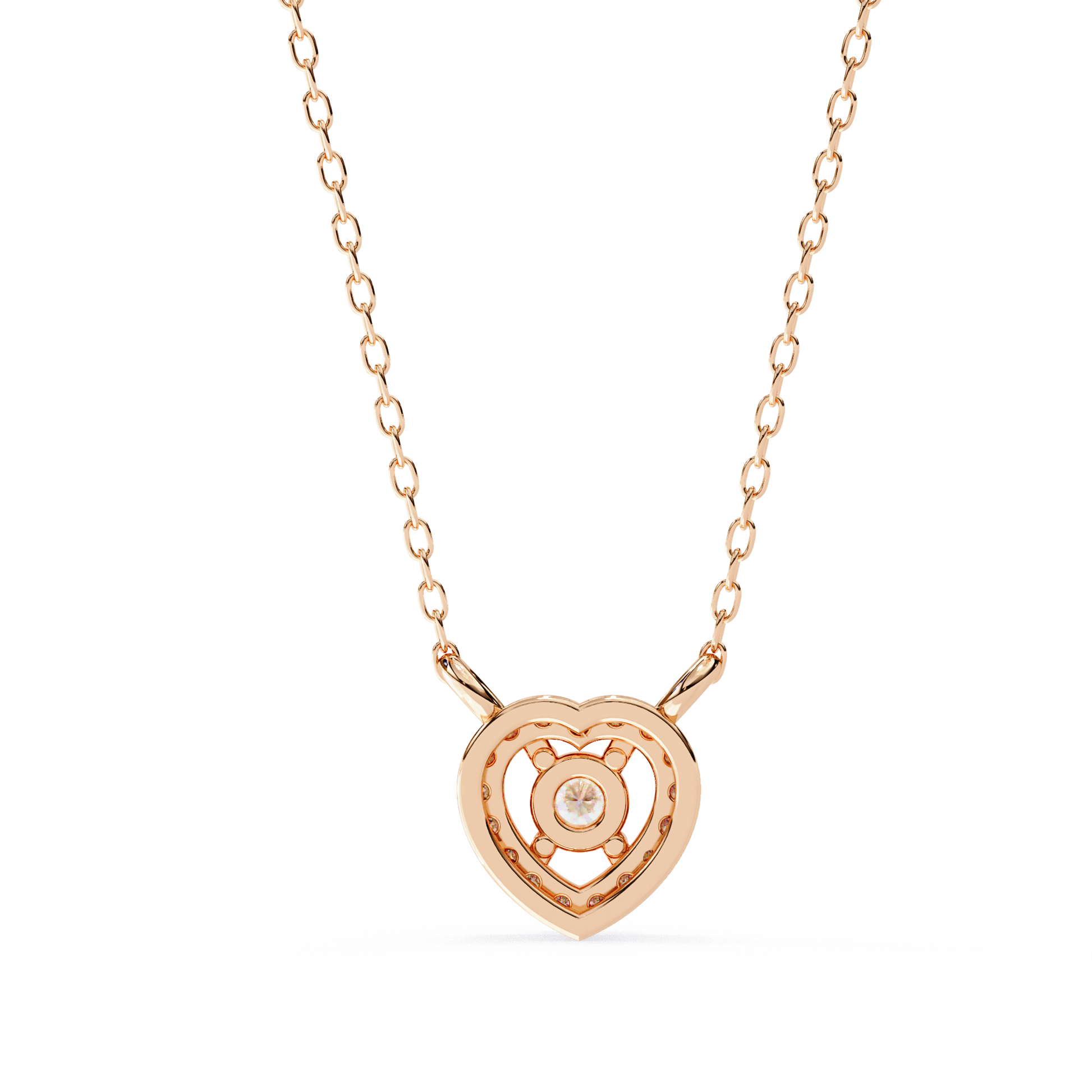 Rose Gold / Moissanite, Rose Gold / Lab Grown