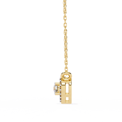 Yellow Gold / Moissanite, Yellow Gold / Lab Grown