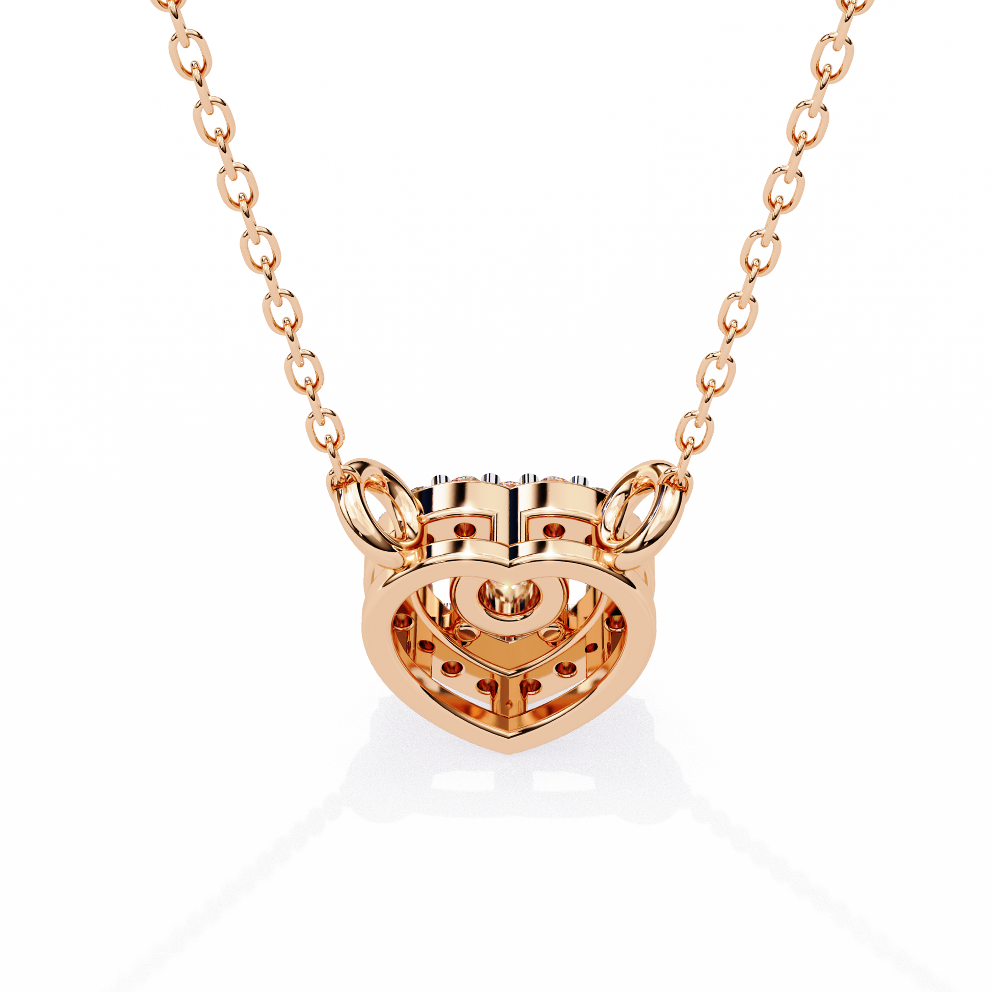 Rose Gold / Moissanite, Rose Gold / Lab Grown