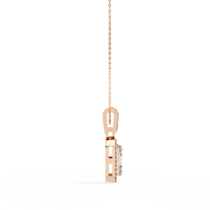 Rose Gold / Moissanite, Rose Gold / Lab Grown