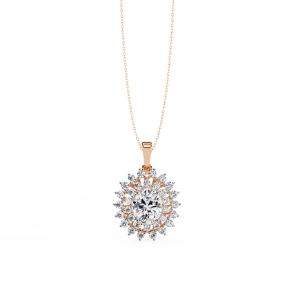 Rose Gold / Moissanite, Rose Gold / Lab Grown