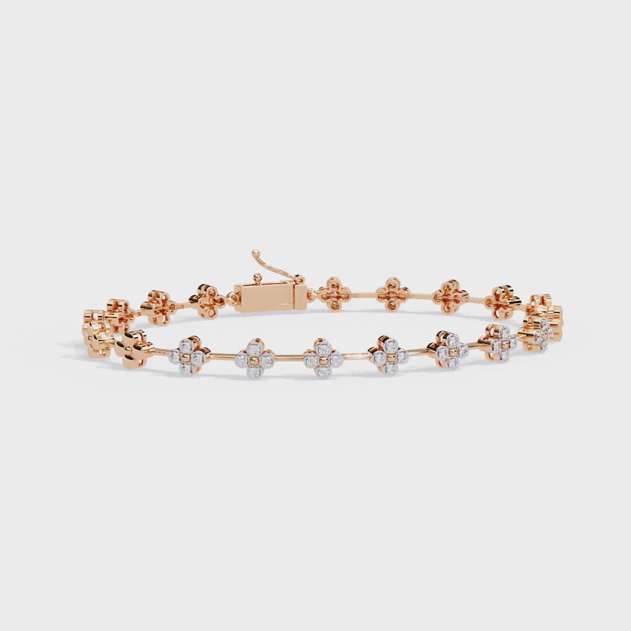 Rose Gold / Moissanite, Rose Gold / Lab Grown