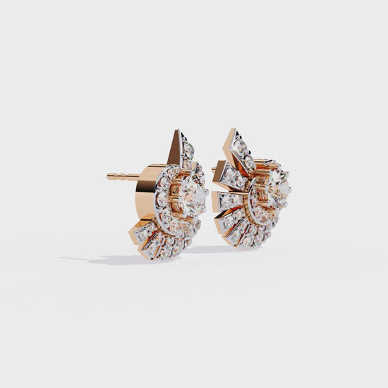 Rose Gold / Moissanite, Rose Gold / Lab Grown