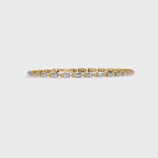 Yellow Gold / Moissanite, Yellow Gold / Lab Grown