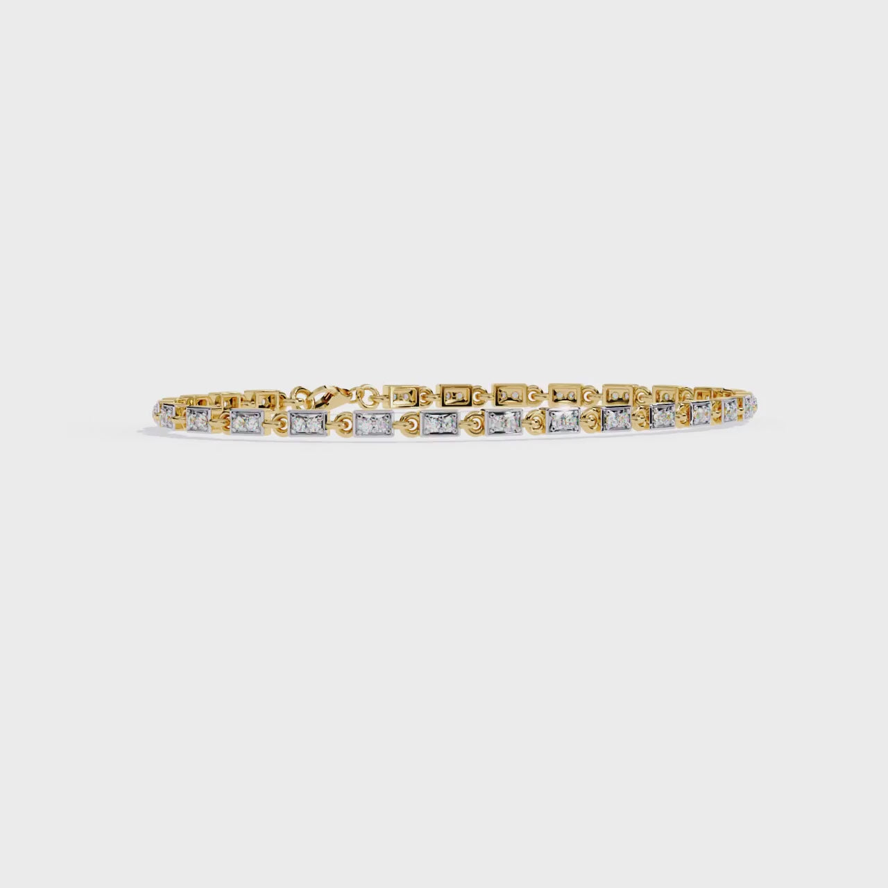 Yellow Gold / Moissanite, Yellow Gold / Lab Grown