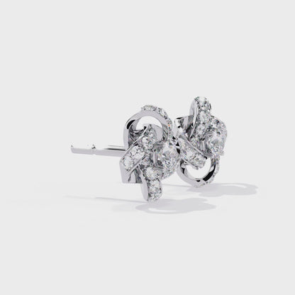 White Gold / Moissanite, White Gold / Lab Grown
