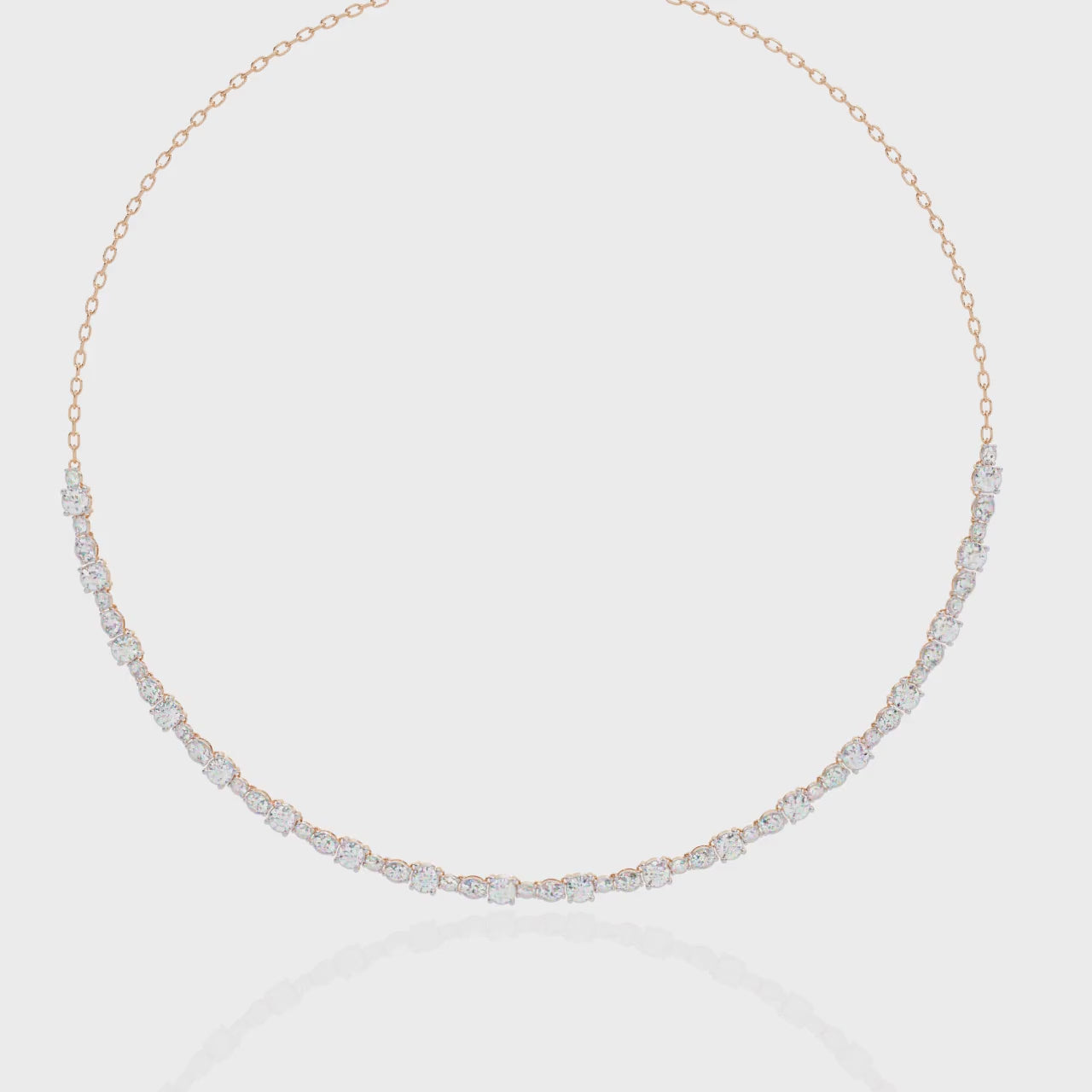 Rose Gold / Moissanite, Rose Gold / Lab Grown