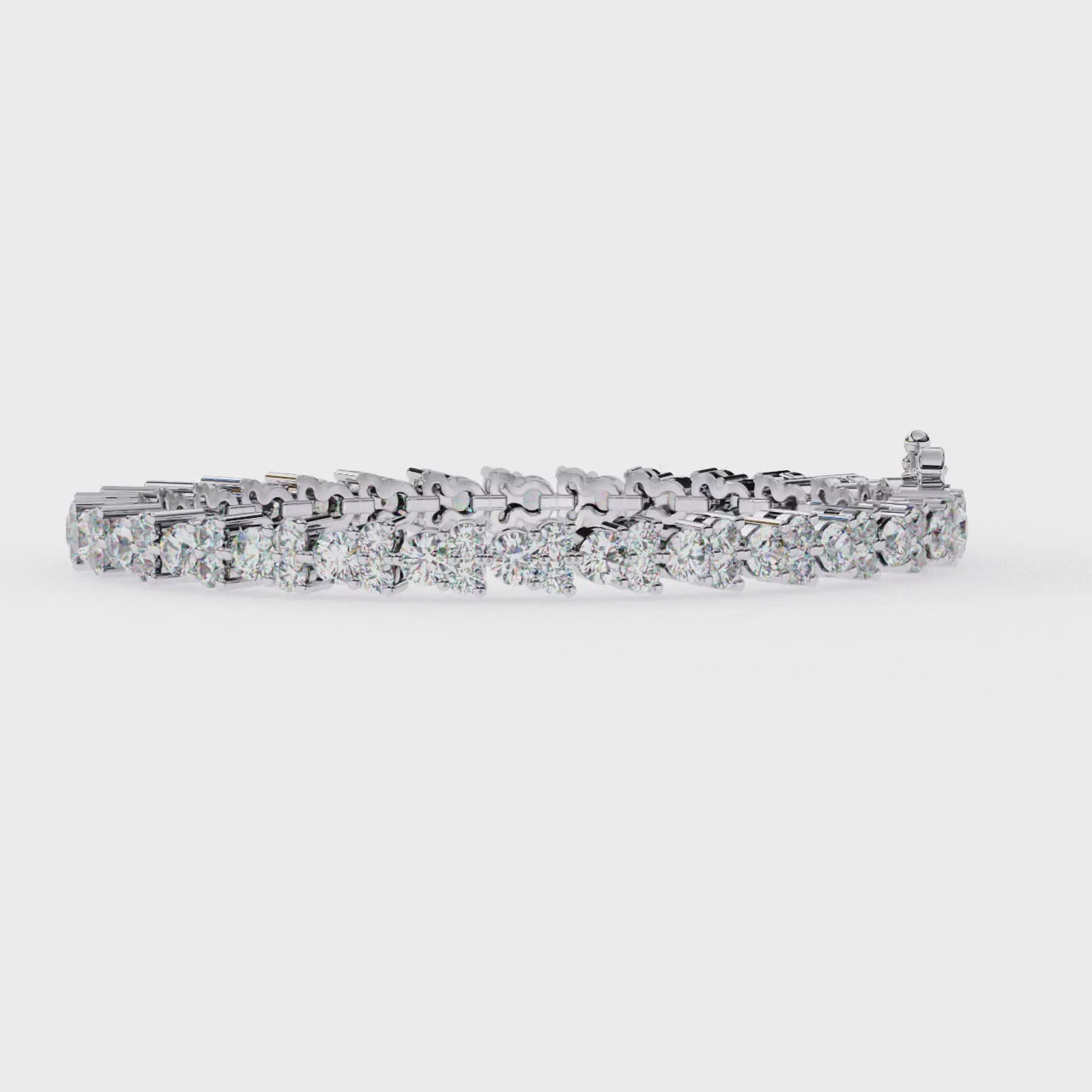 Rose Gold / Moissanite, Rose Gold / Lab Grown