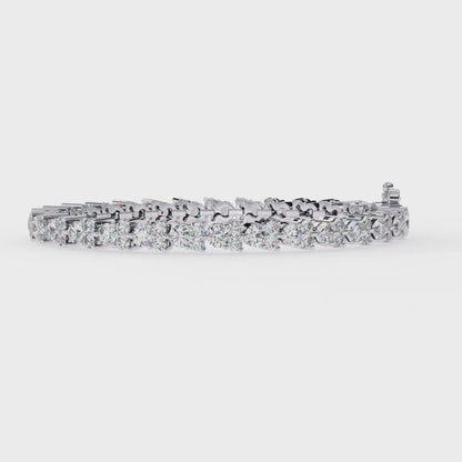 Rose Gold / Moissanite, Rose Gold / Lab Grown