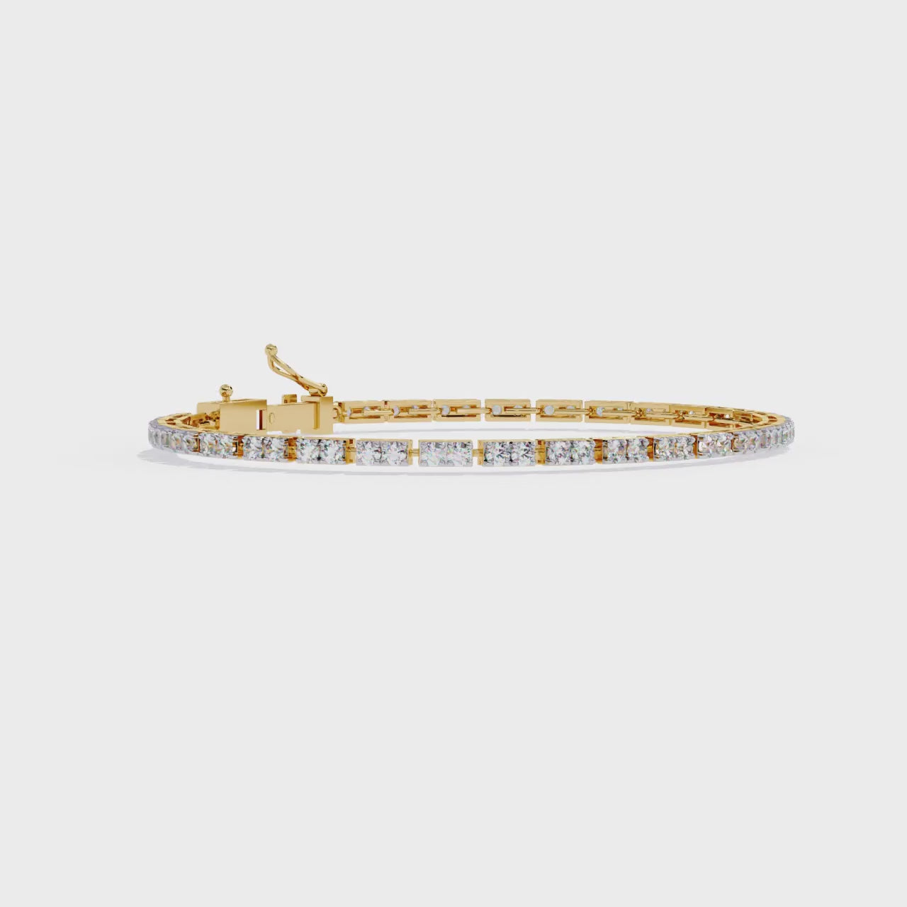 Yellow Gold / Moissanite, Yellow Gold / Lab Grown