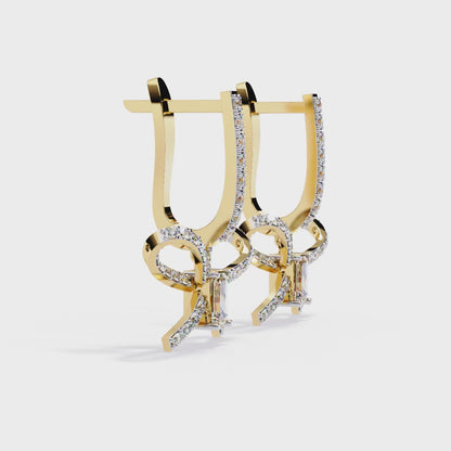 Yellow Gold / Moissanite, Yellow Gold / Lab Grown