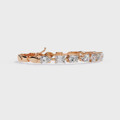 Rose Gold / Moissanite, Rose Gold / Lab Grown