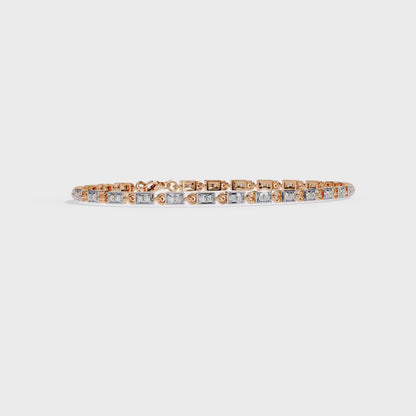 Rose Gold / Moissanite, Rose Gold / Lab Grown