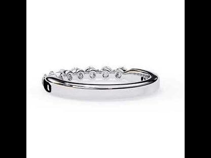 0.55 CT Round Diamond Prong Set Wedding Band