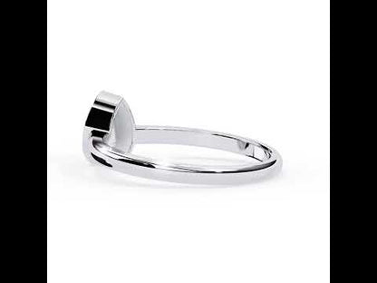 2.45 CT Pear Solitaire With Accent Engagement Ring